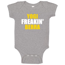 Yogi Freakin Berra Hall Of Fame Sports Baby One Piece Yogi Freakin Berra Hall Of Fame Sports Baby One Piece