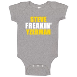 Steve Freakin Yzerman Canada Hall Of Fame Sports Baby One Piece Steve Freakin Yzerman Canada Hall Of Fame Sports Baby One Piece