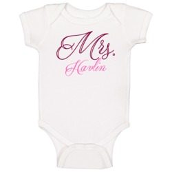 Mrs Havlin Last Name Funny Baby One Piece Mrs Havlin Last Name Funny Baby One Piece