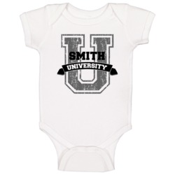 Smith University Funny Name Baby One Piece Smith University Funny Name Baby One Piece