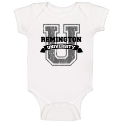 Remington University Funny Name Baby One Piece Remington University Funny Name Baby One Piece