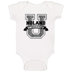 Noland University Funny Name Baby One Piece Noland University Funny Name Baby One Piece