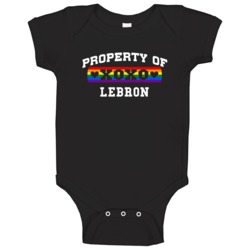 Property Of Lebron Pride Name Baby One Piece Property Of Lebron Pride Name Baby One Piece