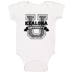 Kealoha University Funny Name Baby One Piece Kealoha University Funny Name Baby One Piece
