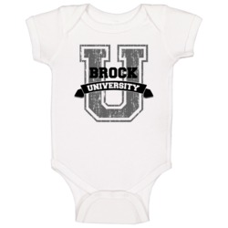 Brock University Funny Name Baby One Piece Brock University Funny Name Baby One Piece