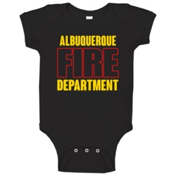 Albuquerque Fire Department Personalized City Baby One Piece Albuquerque Fire Department Personalized City Baby One Piece