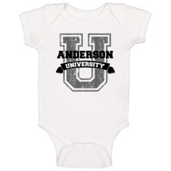 Anderson University Funny Name Baby One Piece Anderson University Funny Name Baby One Piece