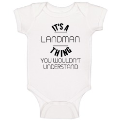 Landman Its A Thing You Wouldnt Understand Baby One Piece Landman Its A Thing You Wouldnt Understand Baby One Piece