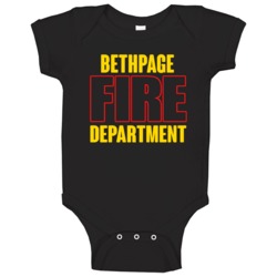 Bethpage Fire Department Personalized City Baby One Piece Bethpage Fire Department Personalized City Baby One Piece