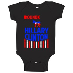 Round Rock Texas For Hillary Clinton President Election 2016 Baby One Round Rock Texas For Hillary Clinton President Election 2016 Baby One