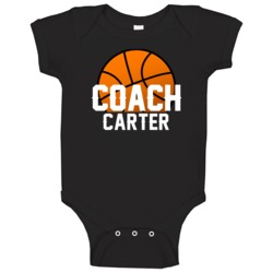 Coach Carter Basketball Name Baby One Piece Coach Carter Basketball Name Baby One Piece