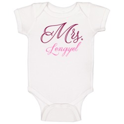 Mrs Lengyel Last Name Funny Baby One Piece Mrs Lengyel Last Name Funny Baby One Piece