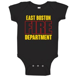 East Boston Fire Department Personalized City Baby One Piece East Boston Fire Department Personalized City Baby One Piece