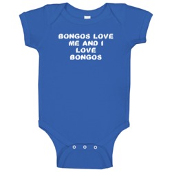 Bongos Love Me Animal Lover Baby One Piece Bongos Love Me Animal Lover Baby One Piece