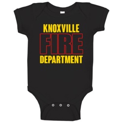 Knoxville Fire Department Personalized City Baby One Piece Knoxville Fire Department Personalized City Baby One Piece