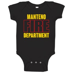 Manteno Fire Department Personalized City Baby One Piece Manteno Fire Department Personalized City Baby One Piece