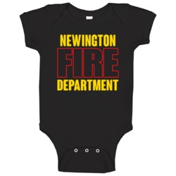 Newington Fire Department Personalized City Baby One Piece Newington Fire Department Personalized City Baby One Piece