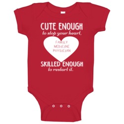 Family Medicine Physician Cute Skilled Cardiology Heart Nurse Baby One Family Medicine Physician Cute Skilled Cardiology Heart Nurse Baby One