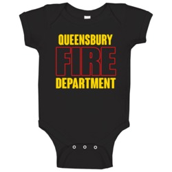 Queensbury Fire Department Personalized City Baby One Piece Queensbury Fire Department Personalized City Baby One Piece