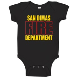 San Dimas Fire Department Personalized City Baby One Piece San Dimas Fire Department Personalized City Baby One Piece