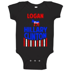 Logan Utah For Hillary Clinton President Election 2016 Baby One Piece Logan Utah For Hillary Clinton President Election 2016 Baby One Piece