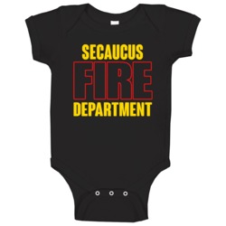 Secaucus Fire Department Personalized City Baby One Piece Secaucus Fire Department Personalized City Baby One Piece