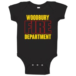 Woodbury Fire Department Personalized City Baby One Piece Woodbury Fire Department Personalized City Baby One Piece