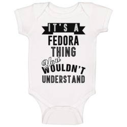 Its A Fedora Thing Essential Personalized Name Baby One Piece Its A Fedora Thing Essential Personalized Name Baby One Piece