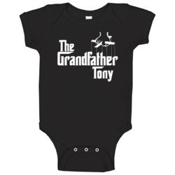 The Grandfather Tony Funny Godfather Parody Baby One Piece The Grandfather Tony Funny Godfather Parody Baby One Piece