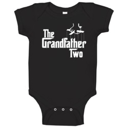 The Grandfather Two Funny Godfather Parody Baby One Piece The Grandfather Two Funny Godfather Parody Baby One Piece