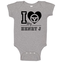 I Drive My Henry J Heart Car Lover Baby One Piece I Drive My Henry J Heart Car Lover Baby One Piece