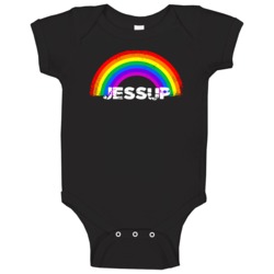 Jessup Rainbow Pride City Baby One Piece Jessup Rainbow Pride City Baby One Piece