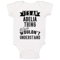 Its An Adelia Thing Essential Personalized Name Baby One Piece Its An Adelia Thing Essential Personalized Name Baby One Piece
