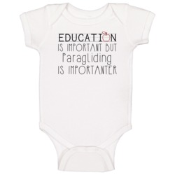 Paragliding Is Important Sports Hobbies Baby One Piece Paragliding Is Important Sports Hobbies Baby One Piece