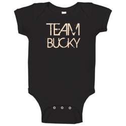 Team Sports Last First Name Bucky Baby One Piece Team Sports Last First Name Bucky Baby One Piece