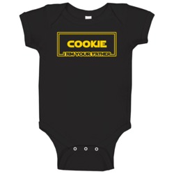 Cookie I Am Your Father Funny Parody Baby One Piece Cookie I Am Your Father Funny Parody Baby One Piece