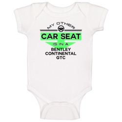 Car Seat In A Bentley Continental Gtc Funny Kids Car Baby One Piece Car Seat In A Bentley Continental Gtc Funny Kids Car Baby One Piece
