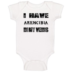 I Have Arencibia In My Blood Last Name Baby One Piece I Have Arencibia In My Blood Last Name Baby One Piece