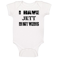 I Have Jett In My Blood Last Name Baby One Piece I Have Jett In My Blood Last Name Baby One Piece