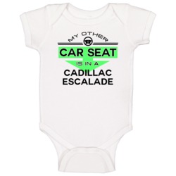 Car Seat In A Cadillac Escalade Funny Kids Car Baby One Piece Car Seat In A Cadillac Escalade Funny Kids Car Baby One Piece