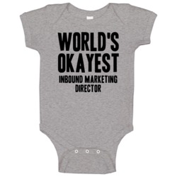 Worlds Okayest Inbound Marketing Director Job Baby One Piece Worlds Okayest Inbound Marketing Director Job Baby One Piece