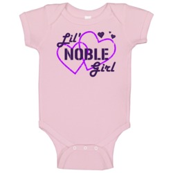 Lil Noble Girl Ladies Heart Car Lover Baby One Piece Lil Noble Girl Ladies Heart Car Lover Baby One Piece
