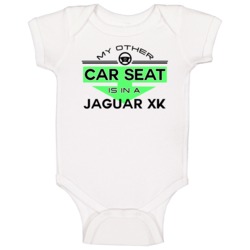 Car Seat In A Jaguar Xk Funny Kids Car Baby One Piece Car Seat In A Jaguar Xk Funny Kids Car Baby One Piece
