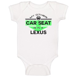 Car Seat In A Lexus Funny Kids Car Baby One Piece Car Seat In A Lexus Funny Kids Car Baby One Piece