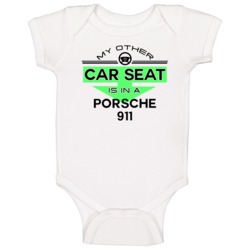 Car Seat In A Porsche 911 Funny Kids Car Baby One Piece Car Seat In A Porsche 911 Funny Kids Car Baby One Piece