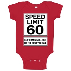 Lea-francis Speed Limit Fast Car Lover Baby One Piece Lea-francis Speed Limit Fast Car Lover Baby One Piece