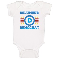 Democrat From Columbus Custom Baby One Piece