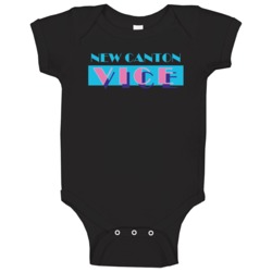 New Canton Vice Police Parody City Illinois Baby One Piece New Canton Vice Police Parody City Illinois Baby One Piece