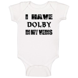 I Have Dolby In My Blood Last Name Baby One Piece I Have Dolby In My Blood Last Name Baby One Piece