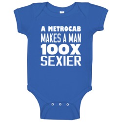 A Metrocab Makes Men Sexier Car Lover Baby One Piece A Metrocab Makes Men Sexier Car Lover Baby One Piece
